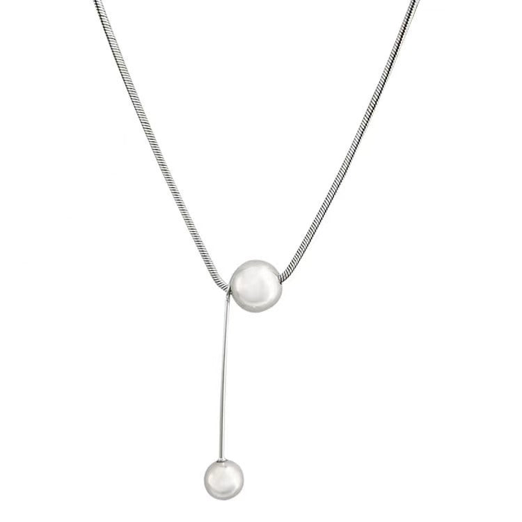 Simple Round Pendant Necklace For Women That Wont Fade