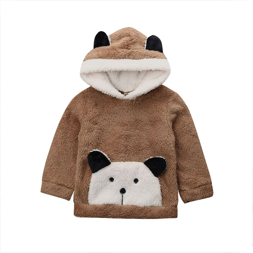 Cute bear ears wool sweater
