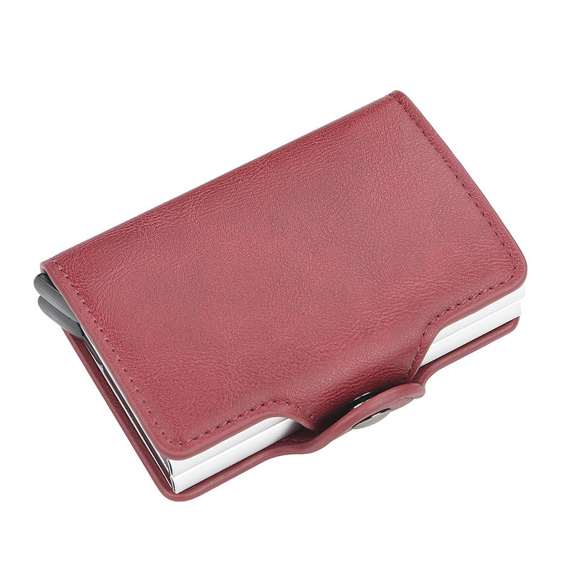 Double-layer RFID Card Holder With Anti-magnetic And Anti-theft Features