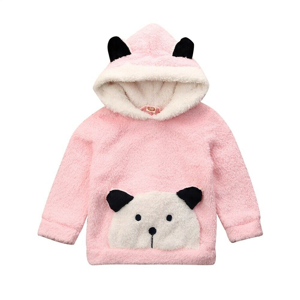 Cute bear ears wool sweater