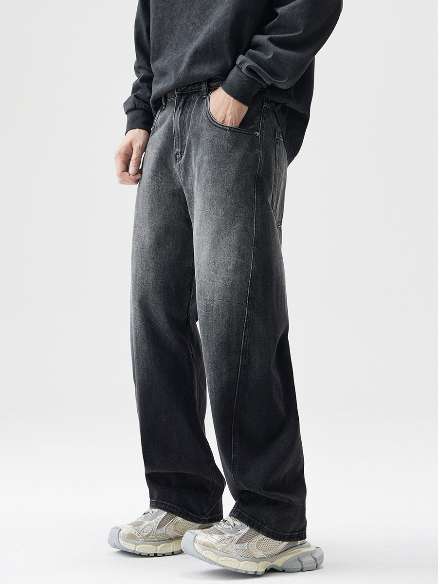 American Style Loose High Street Niche Wide-leg Pants
