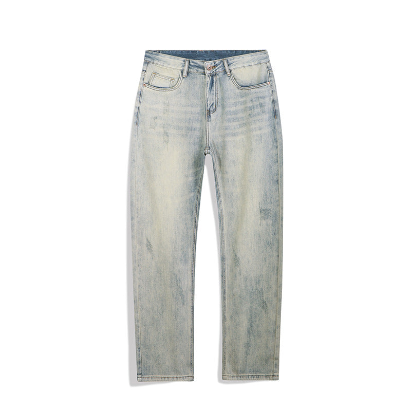 Plus Size Men's Summer New Thin Type Jeans