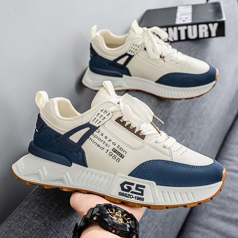 Mens Casual Trendy Slip-resistant And Abrasion-resistant Sneakers