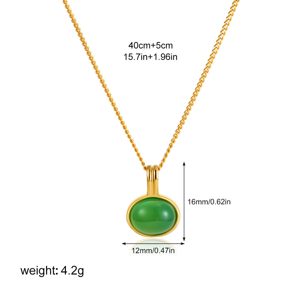 Vintage Royal-style Premium Stainless Steel Plated Necklace