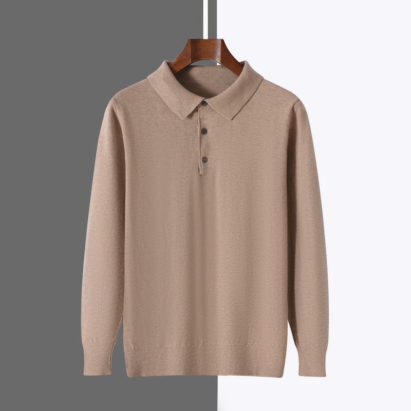 Mens Stylish Casual Pullover Knit Sweater
