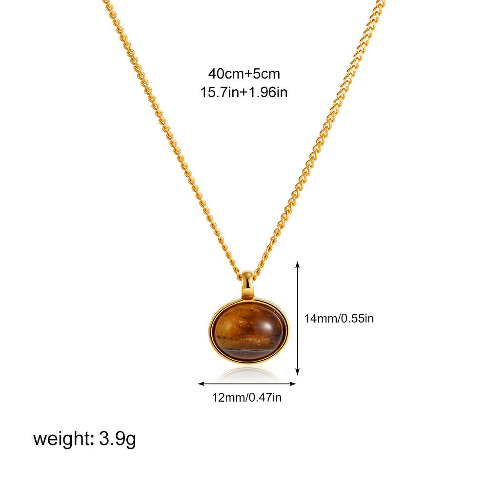 Vintage Royal-style Premium Stainless Steel Plated Necklace